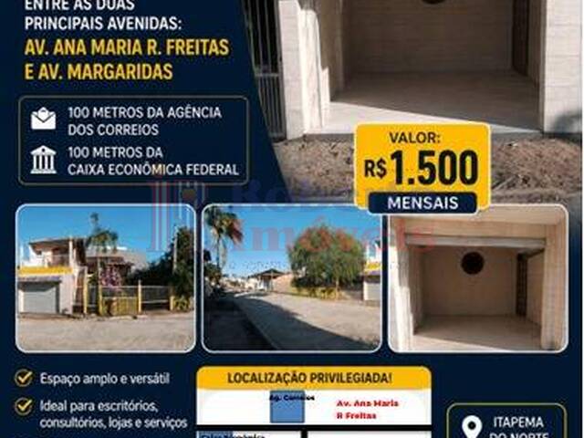 #879 - Salão Comercial para Locação em Itapoá - SC
