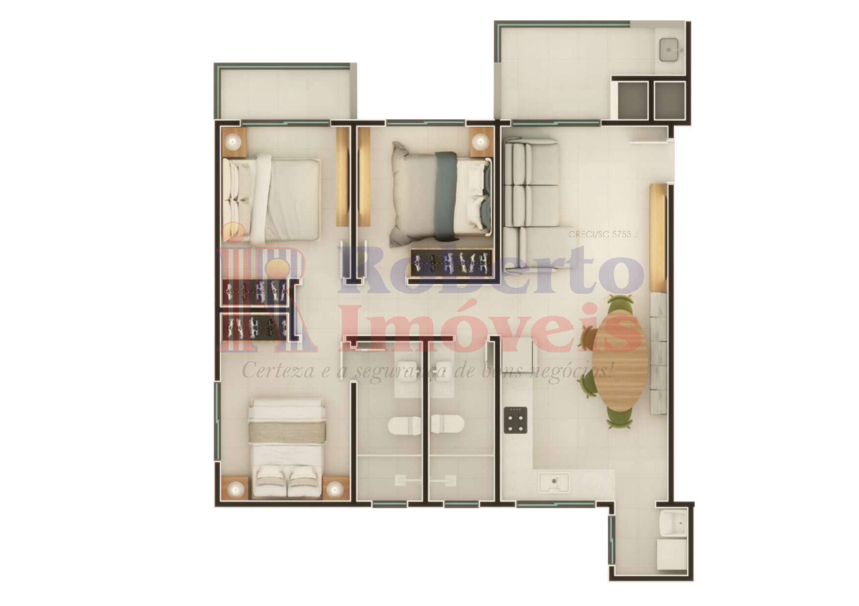 Apartamento, 3 quartos, 91 m² - Foto 17
